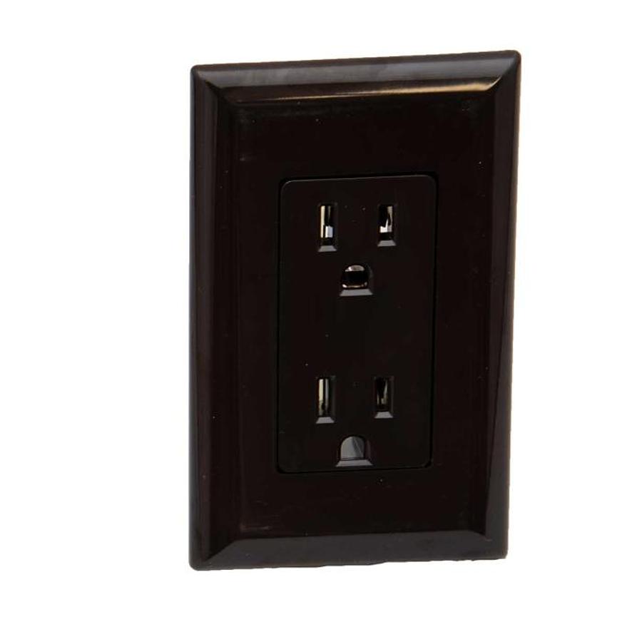 Self-contained Dual Outlet - Brown