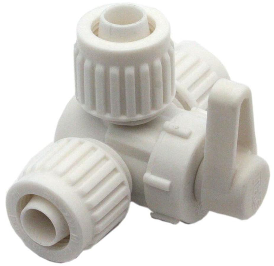 Three Way Valve - 3/8" P X 3/8" P X 3/8" P