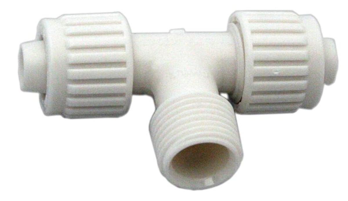 Tee Fitting - 1/2" P X 1/2' P X 1/2" Mpt