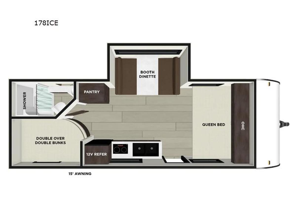 New 2026 Forest River RV Salem FSX 178ICE