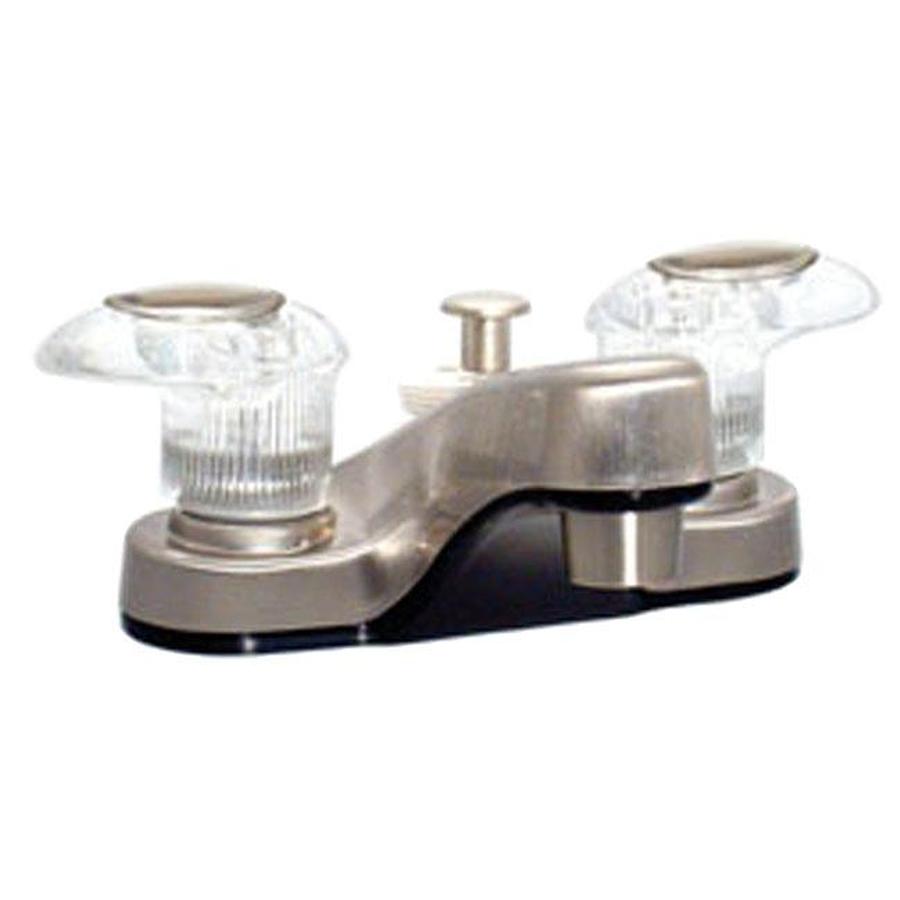 Faucet - Lavatory Diverter 4" Brushed Nickel Plastic