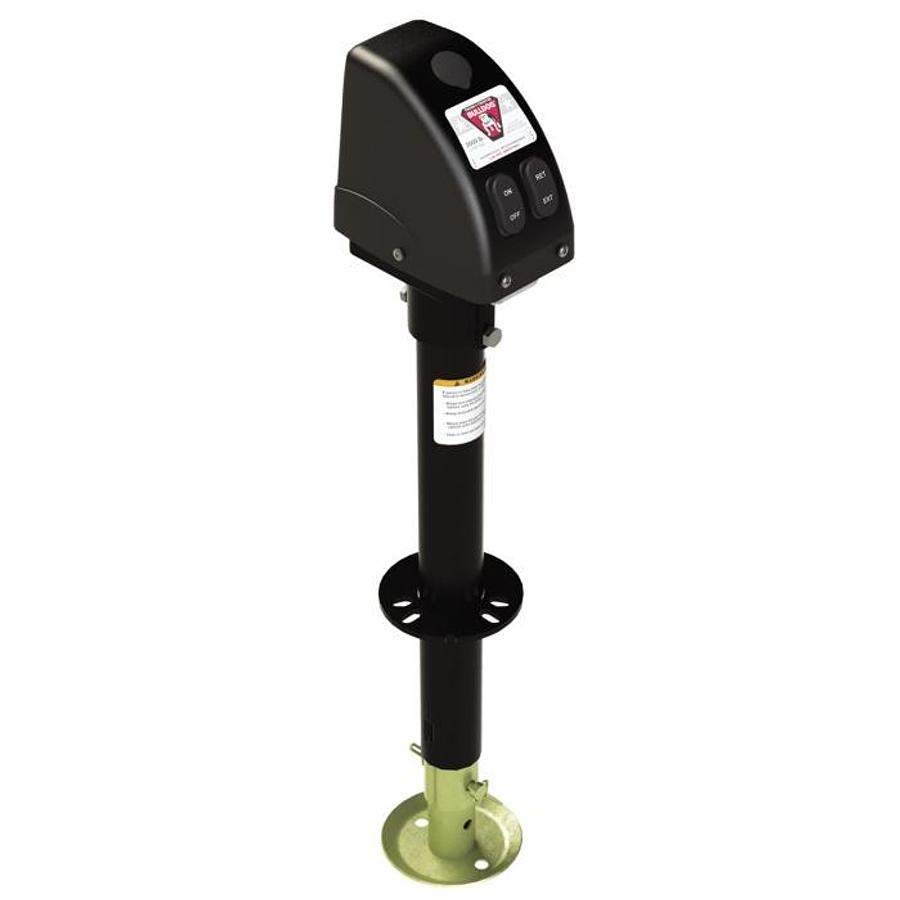 Powered Drive A - Frame Tongue Jack 3,500 Lbs. W/ Black Case