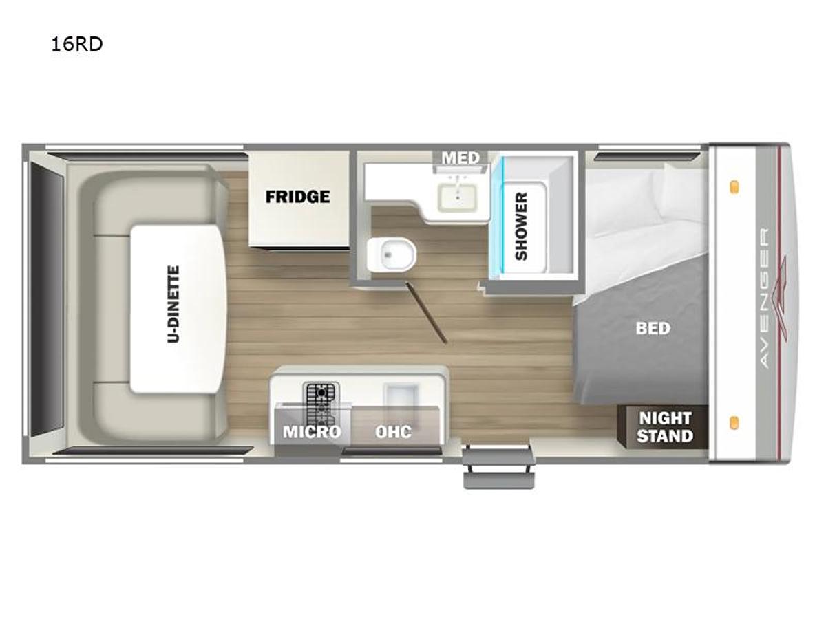 New 2026 Prime Time RV Avenger LT 16RD