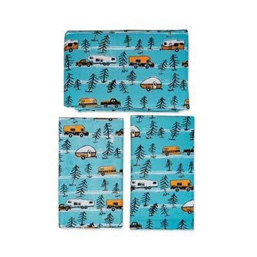 Tablecloth W/bench Covers