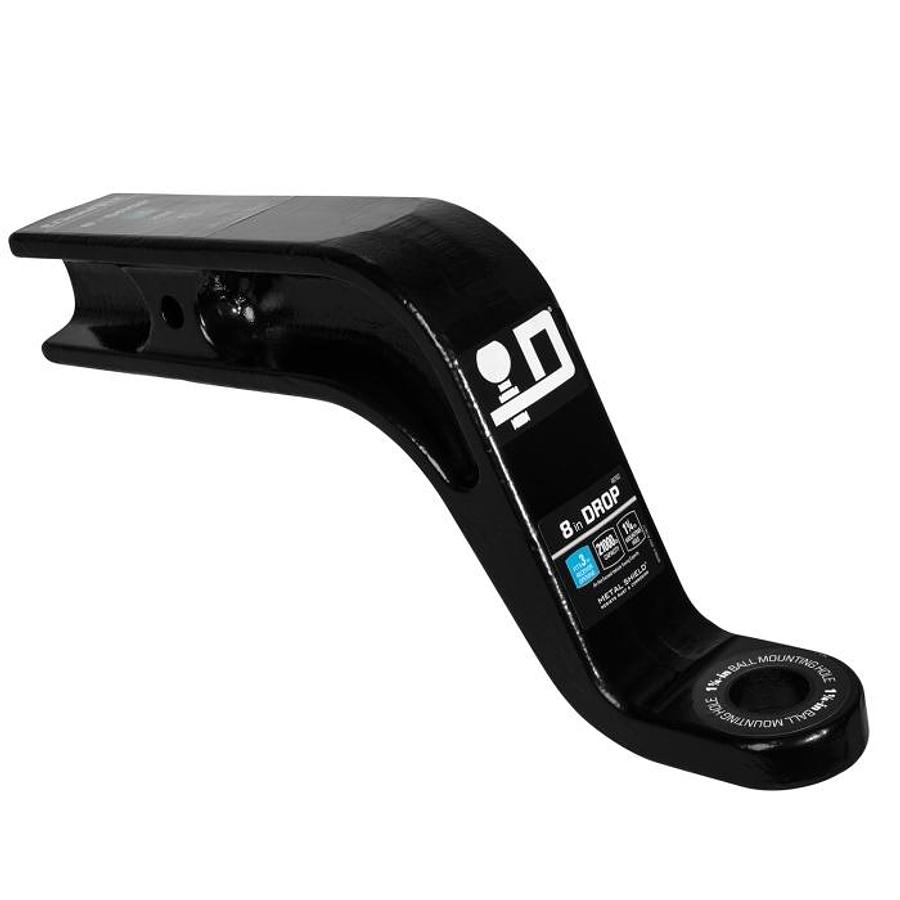 Ball Mount, 3" Sq. Forged, 21,000 Lbs., 8" Drop