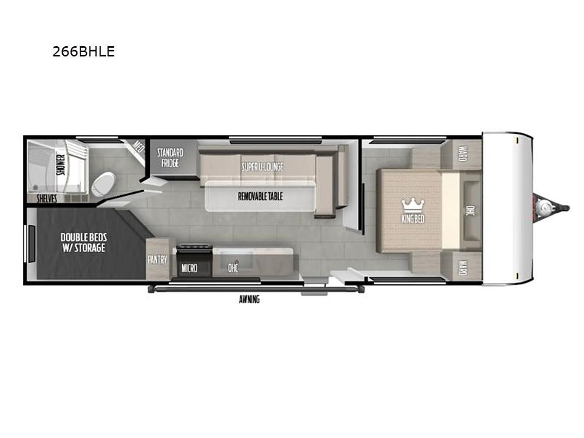 New 2026 Forest River RV Salem FSX 266BHLE