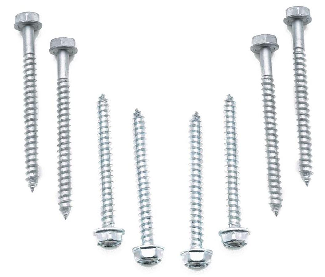Lag Screws For Top & Bottom Bracket - 8 Per Pkg