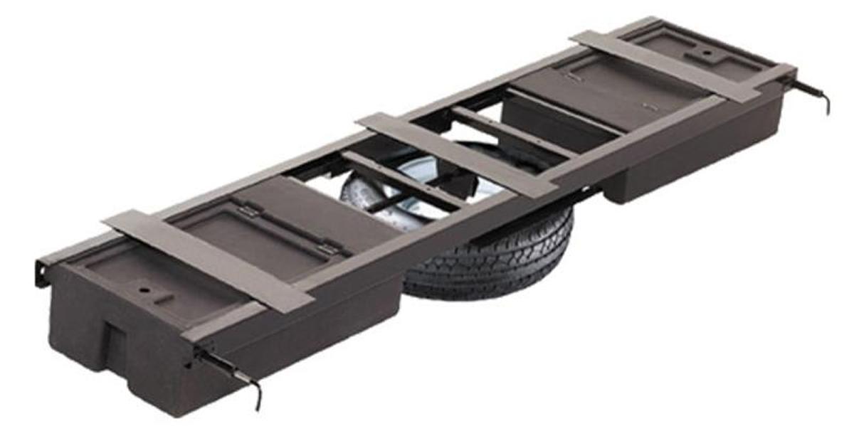 Under Chassis Double With Spare Tire Carrier 99.5"