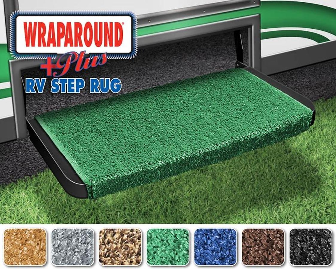 20" Wraparound + Plus Rv Step Rug - Green