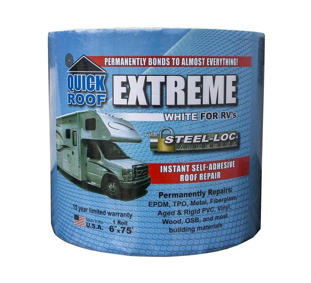 Quick Roof Extreme 6" X 75' - White