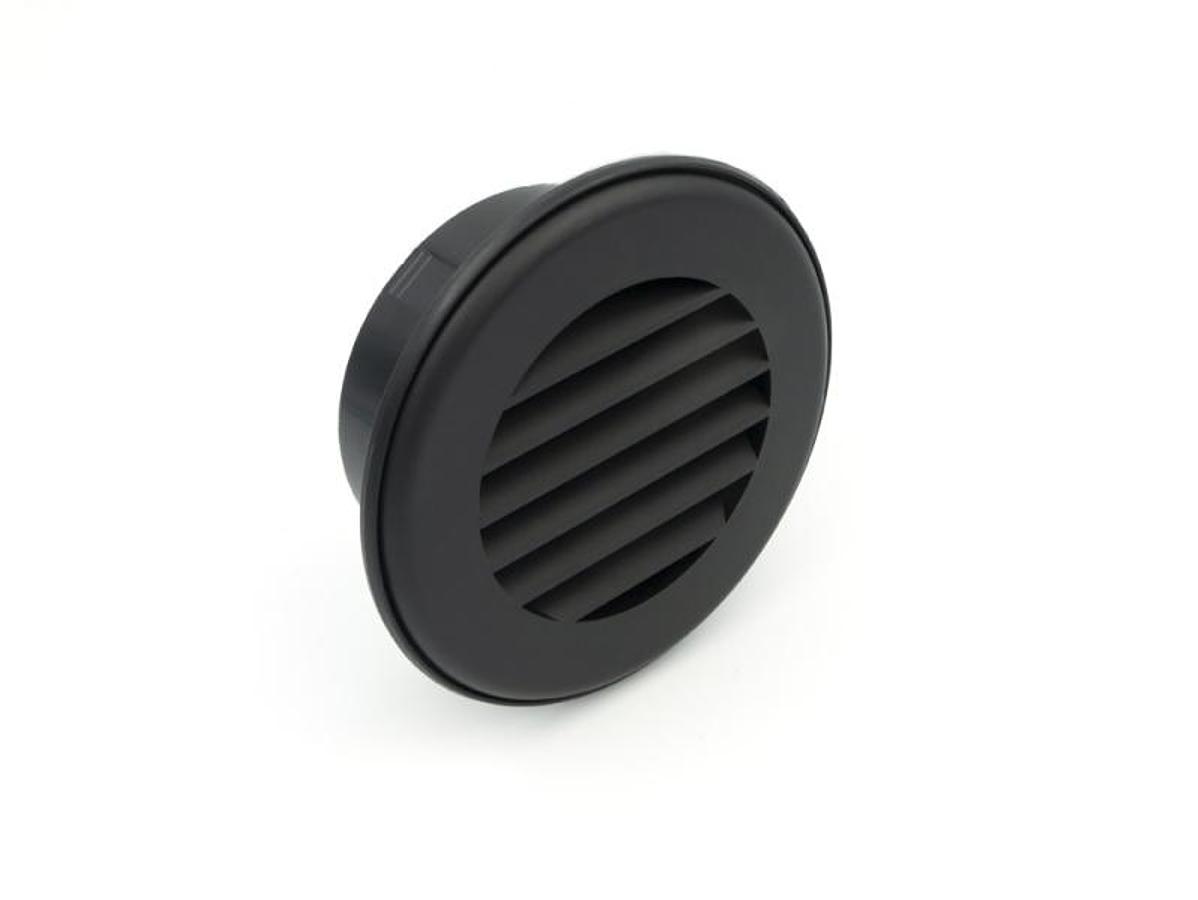 Heat Vent 4" Black