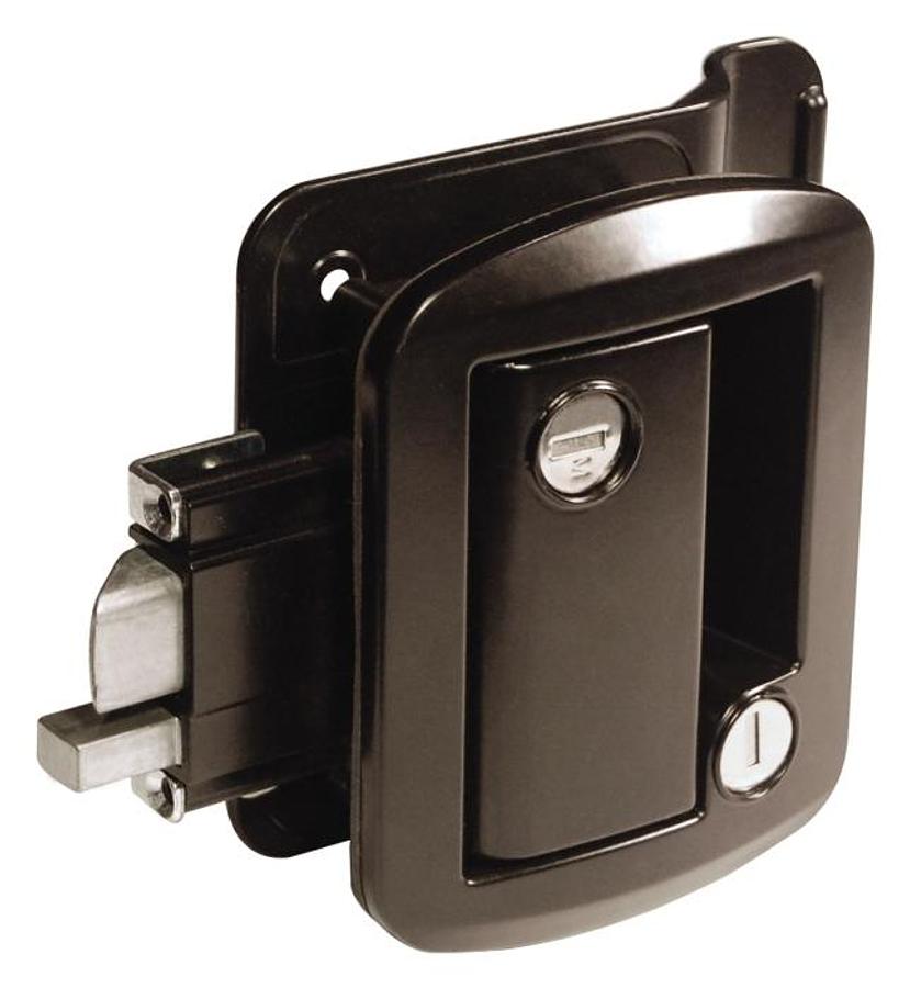Global Classic Pro Entry Door Lock Black