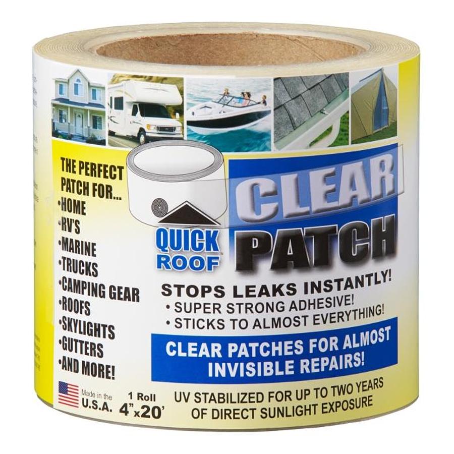 Quick Roof Clear Patch 4" X 20'