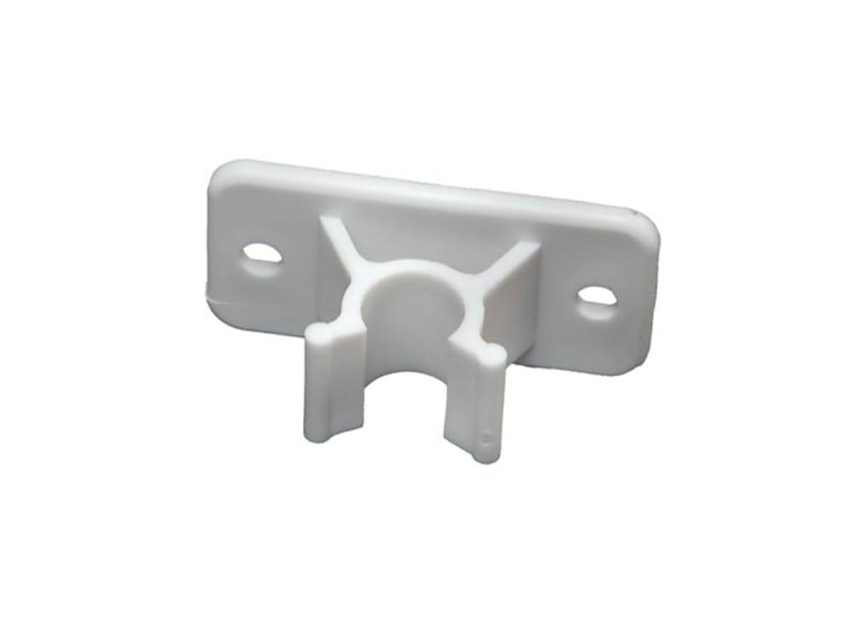 Entry Door Holder Plastic Clip Only - White