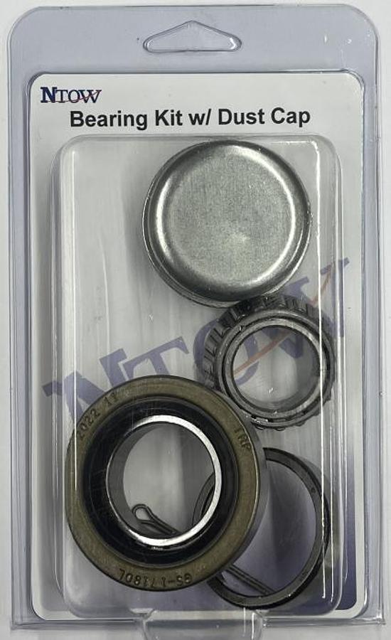 Bearing Kit- 1-3/8" X 1-1/16" Tapered Spindle W/ Dust Cap, L44649 & L68149 Cone, L44610 & L68111 Cup