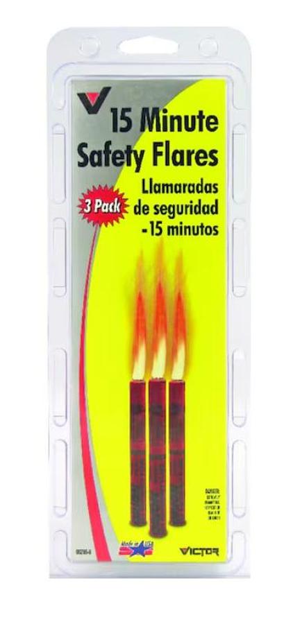 Road Flares 15 Minute 3 Pack