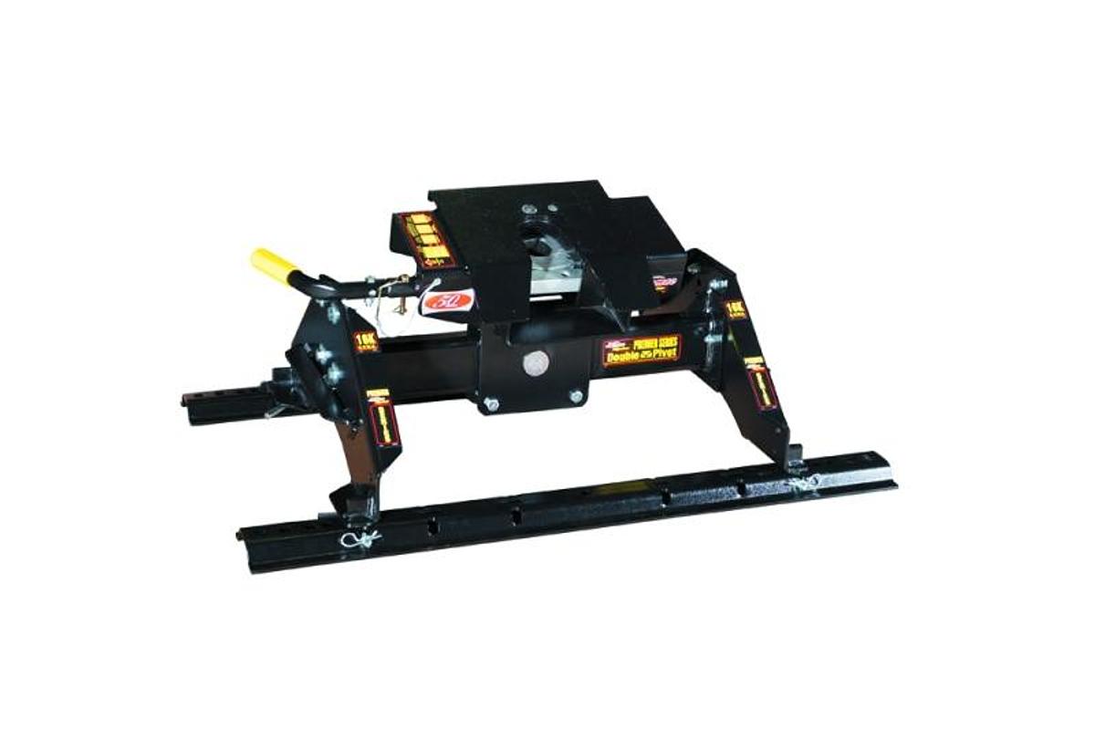 Hijacker 16k Stationary 5th Wheel Hitch Industry Standard Rails (rails Included)