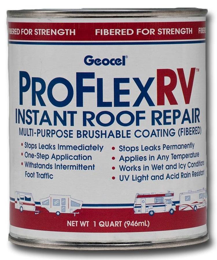 Roof Repair Instant Pro Flex Rv Quart - White