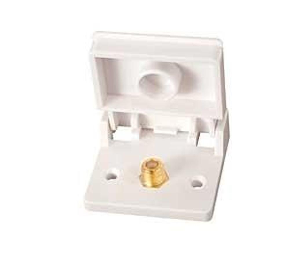 Weatherproof Tv Jack - White