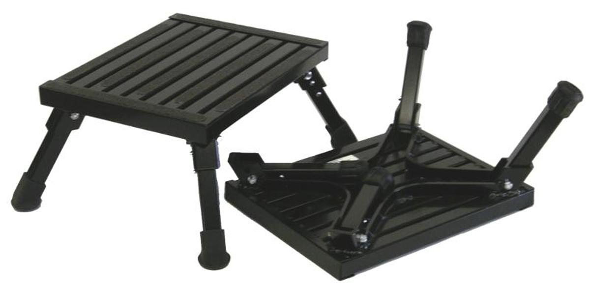 Small Folding Safety Step Black