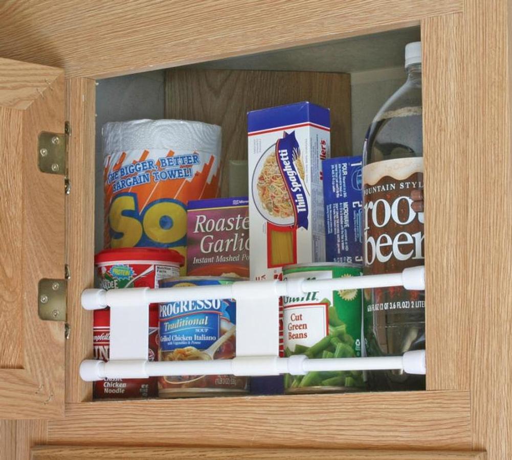 Cupboard Bar - Double Bar - White