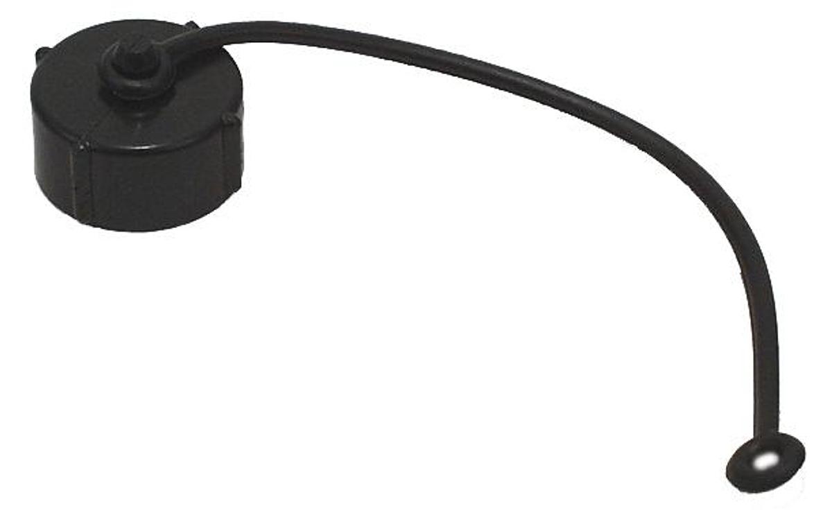 Hose Cap 3/4" Black Carded