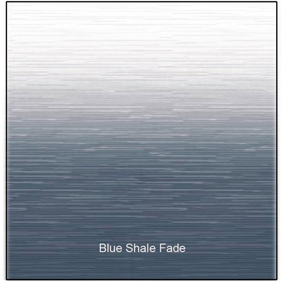 Springless Awning 13' Blue Shale Fade With White Weatherguard