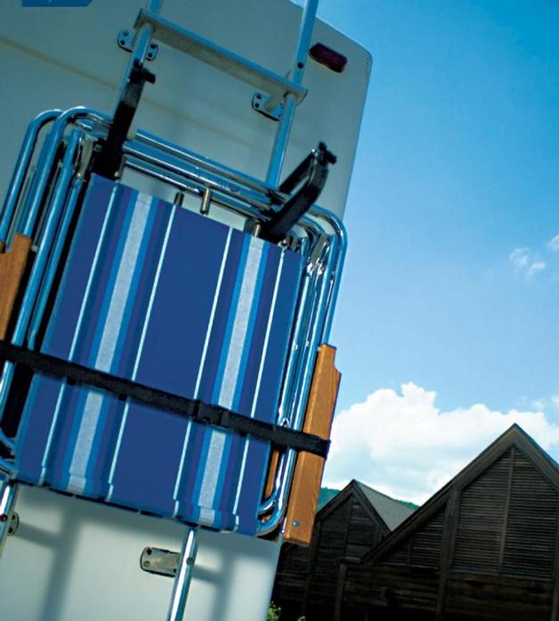 Clamp-n-carry Chair Rack - Black