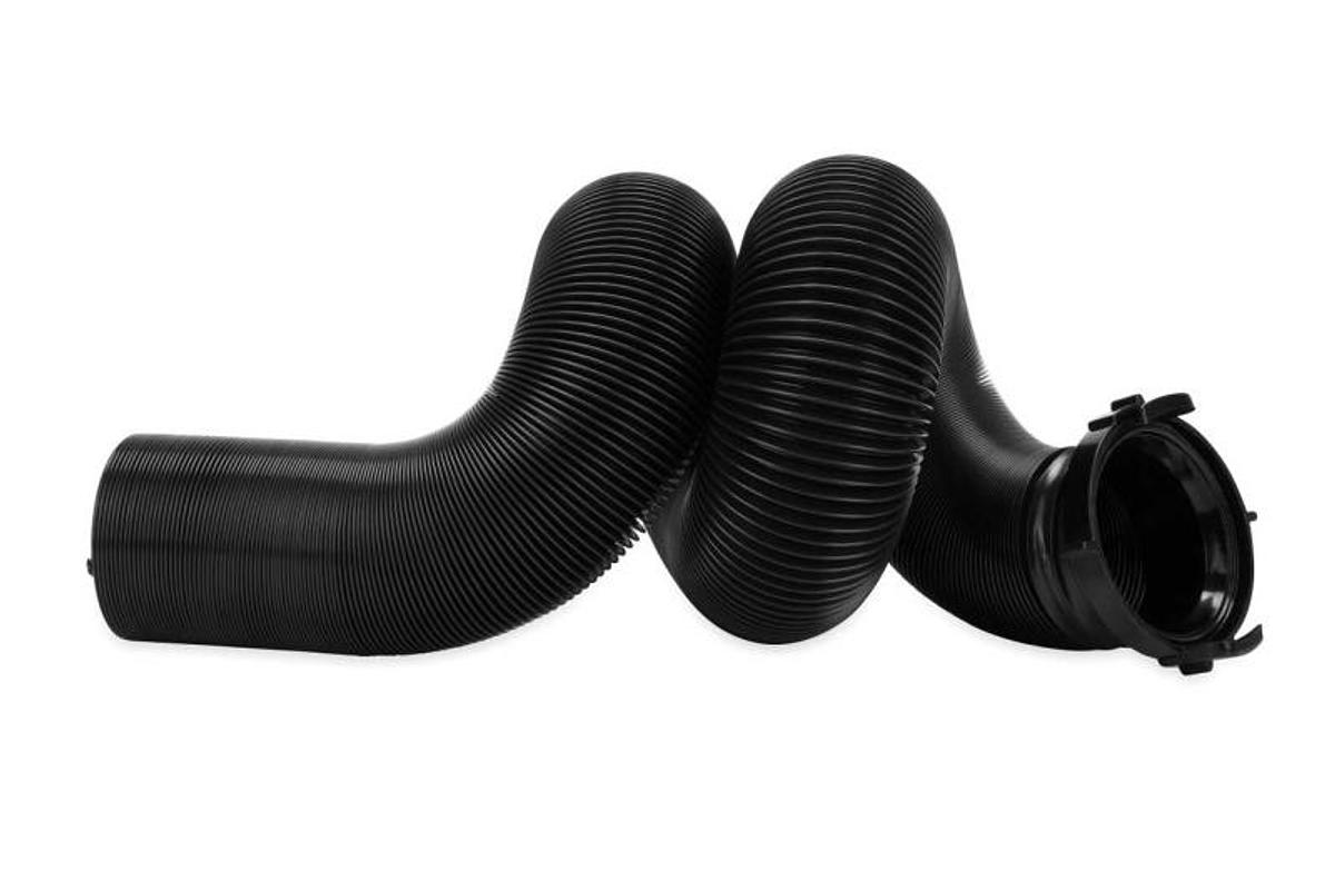 Hts Standard Sewer Hose 10' W/straight Hose Adapter