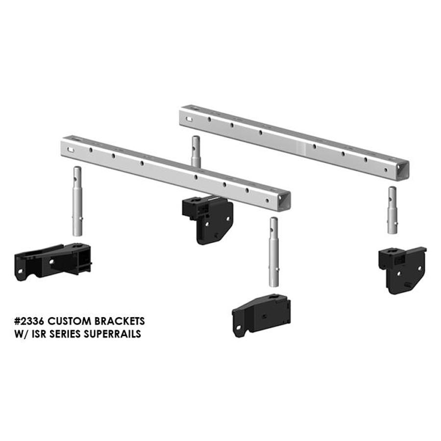 #2336 Isr Series Superrail 20k Custom Mounting Kit For 2014-2025 Ram 2500 Trucks