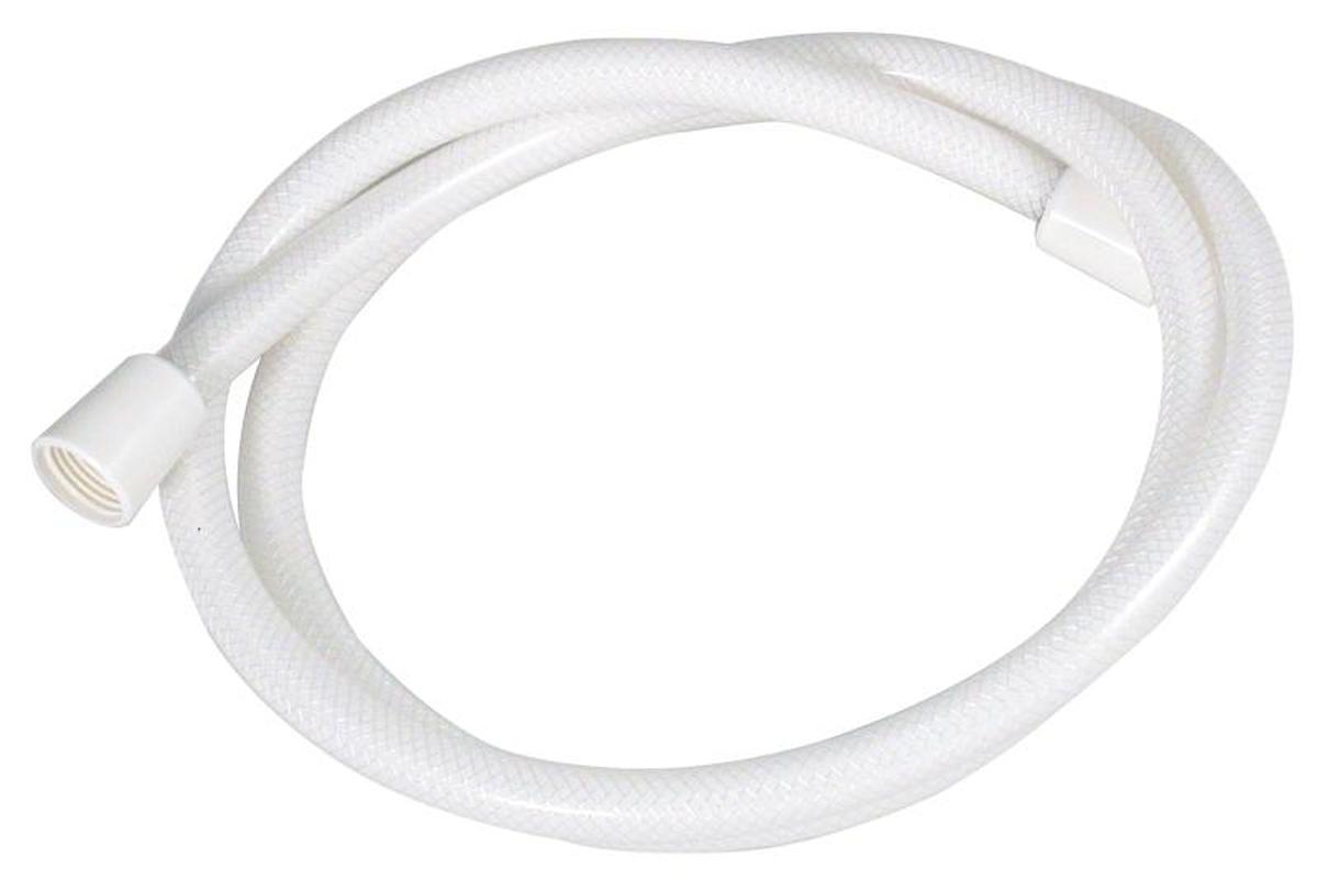 Shower Hose 60" White Vinyl
