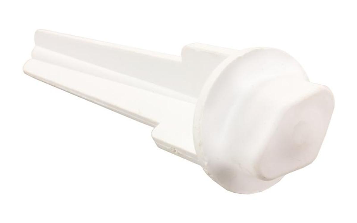 Sink Stopper Fits Into 1-3/8" Opening - White