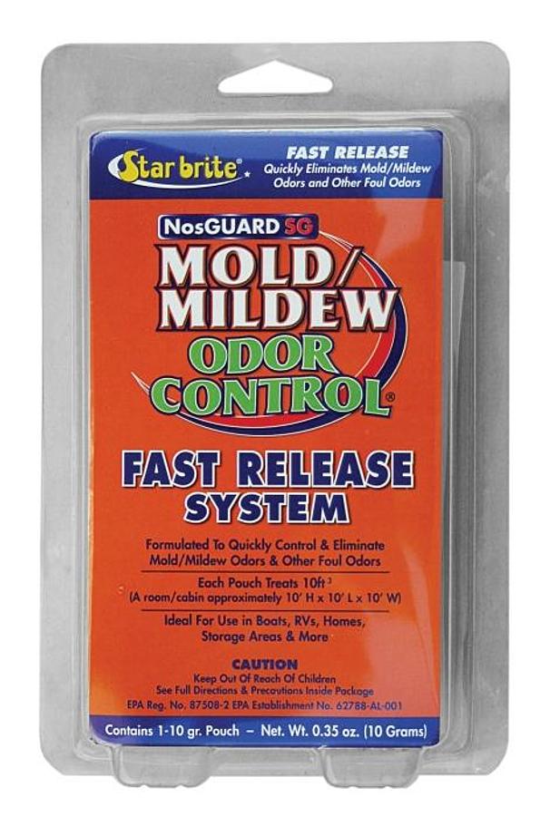 Starbrite Nosguard Sg Mildew Odor Control Bags Fast Release Formula, .35 Oz. Pack