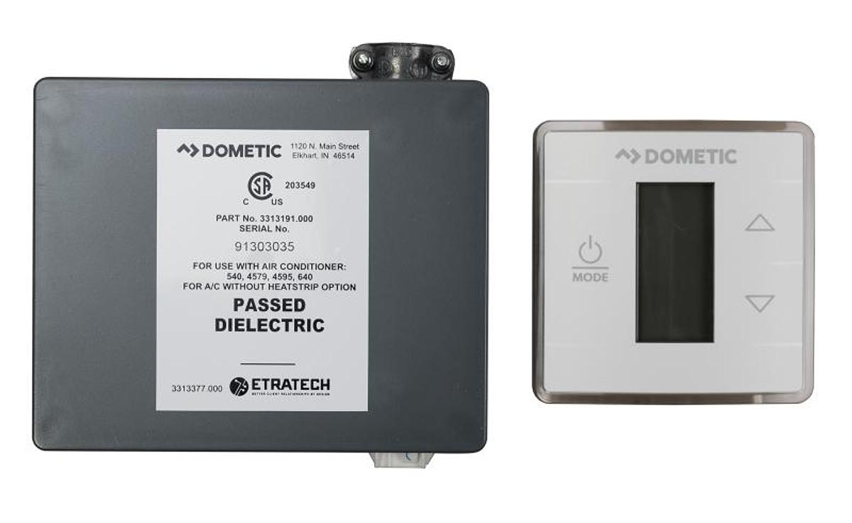 Wall Thermostat Single Zone With Control Kit Polar White