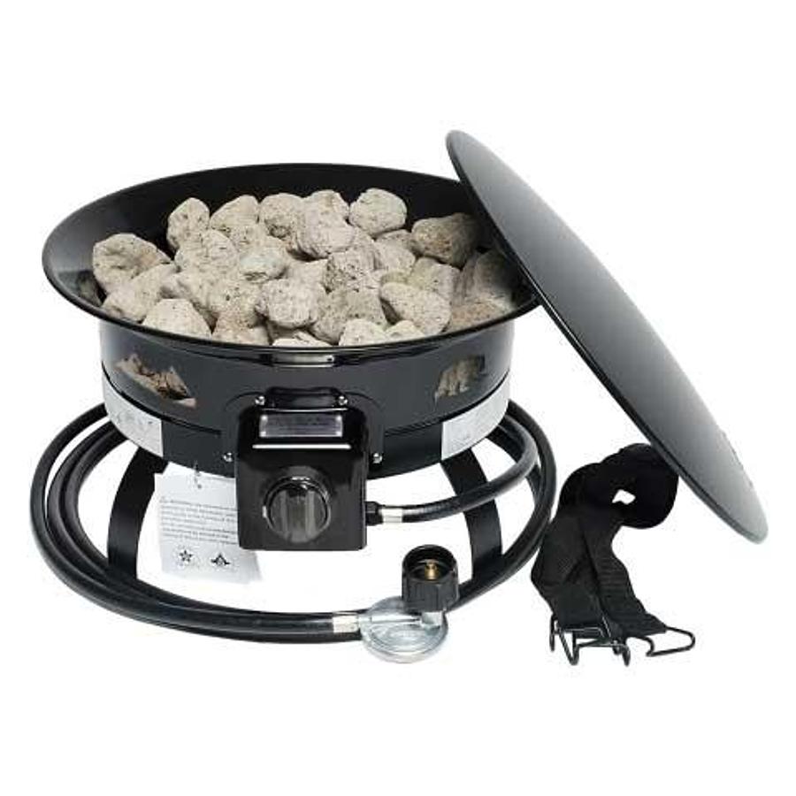 Kuma Bear Blaze Fire Bowl 19 Inch - Black
