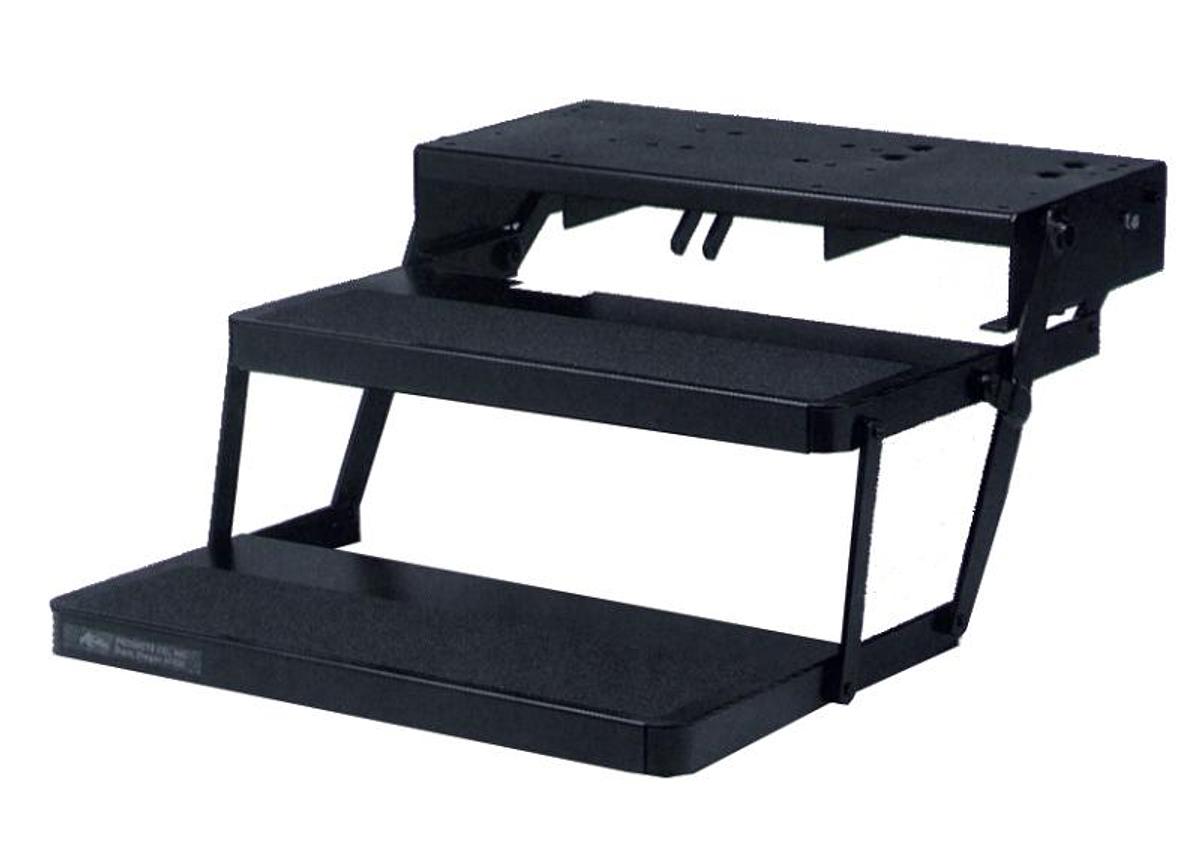 Electric Step Double - 32 Series - 24 Inch Tread - W/ Motor, Control Unit And Switch