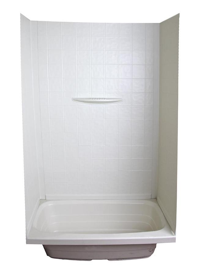 Bath Surround - Parchment - 24" X 36" X 59"
