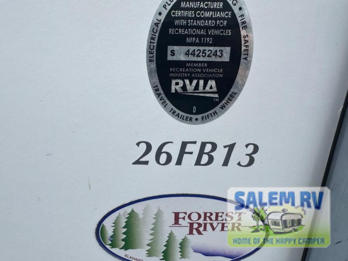 Used Used 2017 Forest River RV Vengeance 26FB13