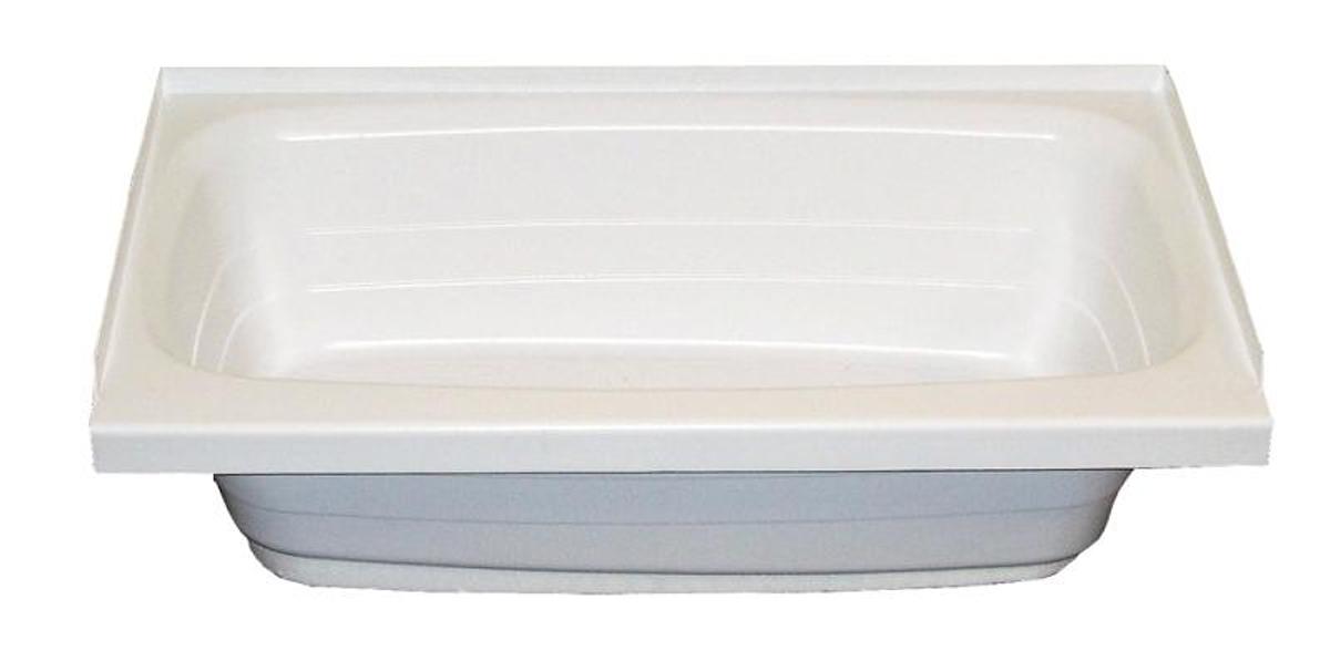 Bath Tub - Center Drain - White - 24" X 36"
