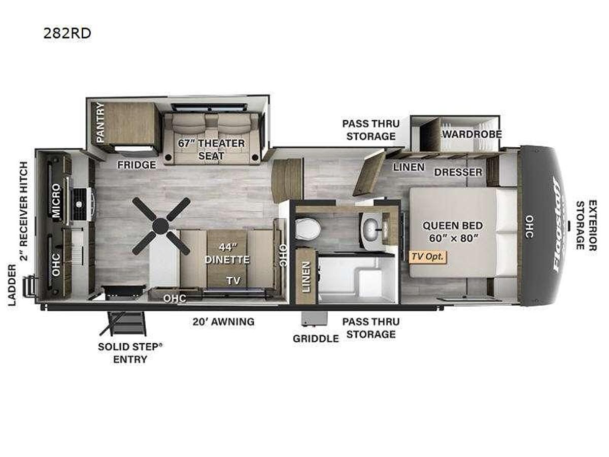 New 2024 Forest River RV Flagstaff Classic 282RD