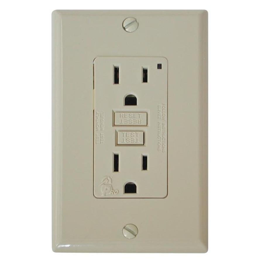 Gfi Receptacle - Ivory