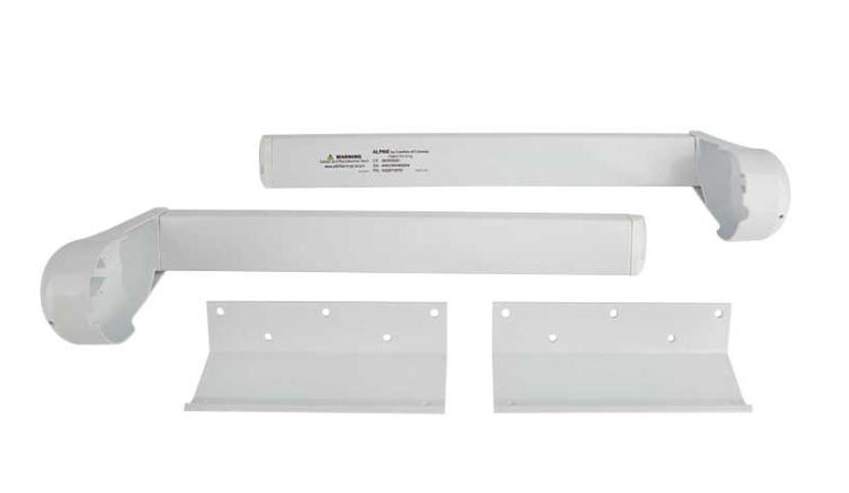Alpine Mounting Brackets And Hardware Tall White