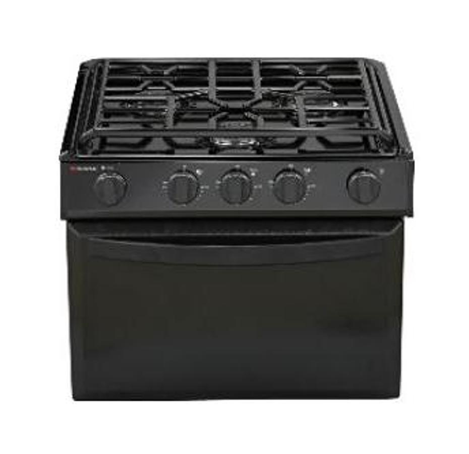 Range 3 Burner 17"-black Piezo