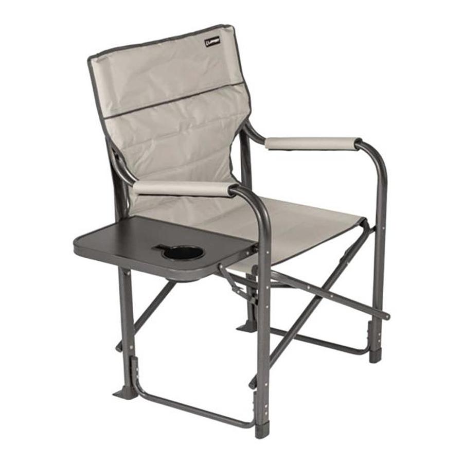Scout Director Chair With Side Table - Sand