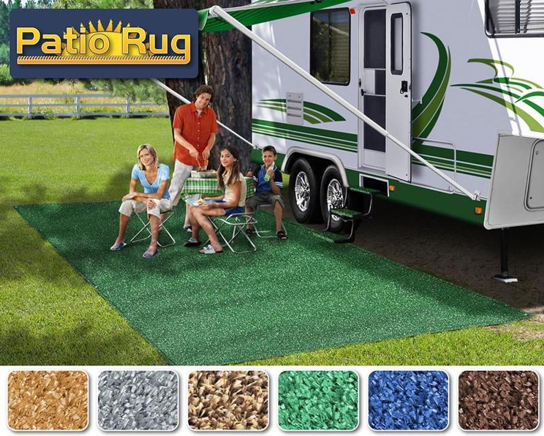 Patio Rug 6' X 15' - Green