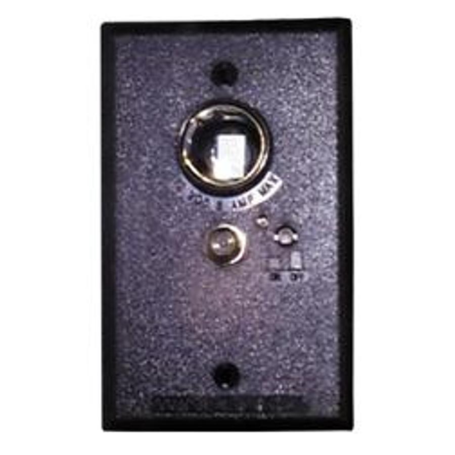 Wallplate/power Supply Model 7010/7041 - Black