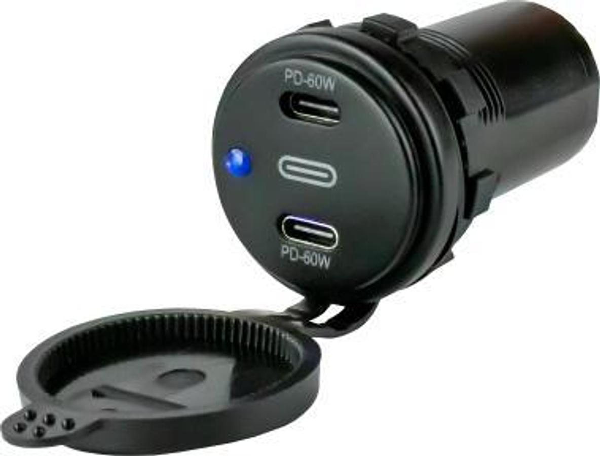 Dual Power Socket Usb-c