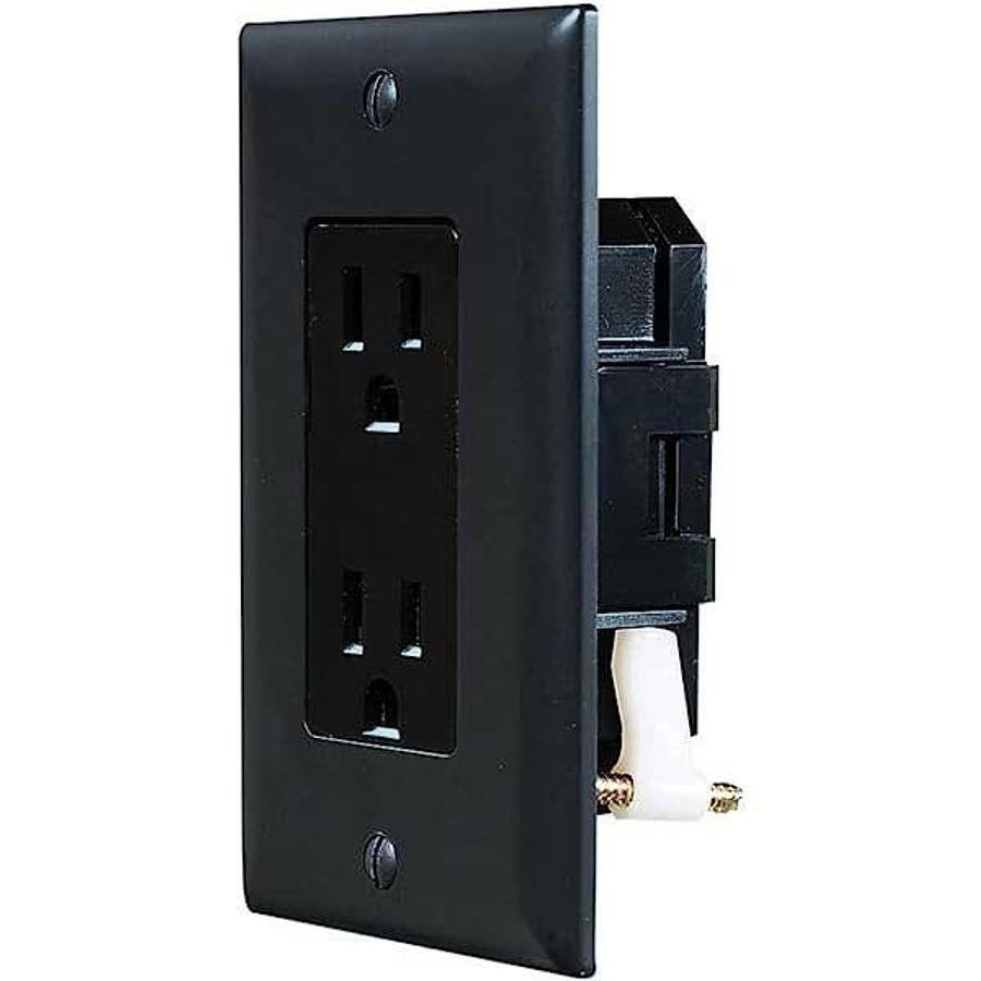 Gfi Receptacle - Black