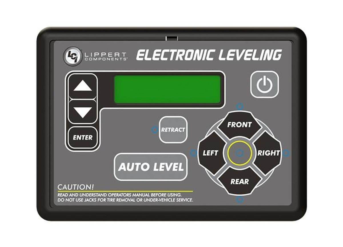 Lcd Interface Panel Hydraulic 5th Wheel