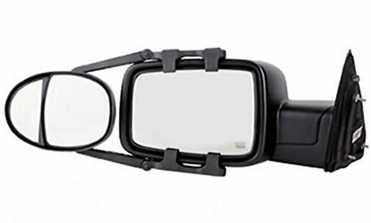 Dual Lens Towing Mirror With Ratchet Mount System 5" - Pair